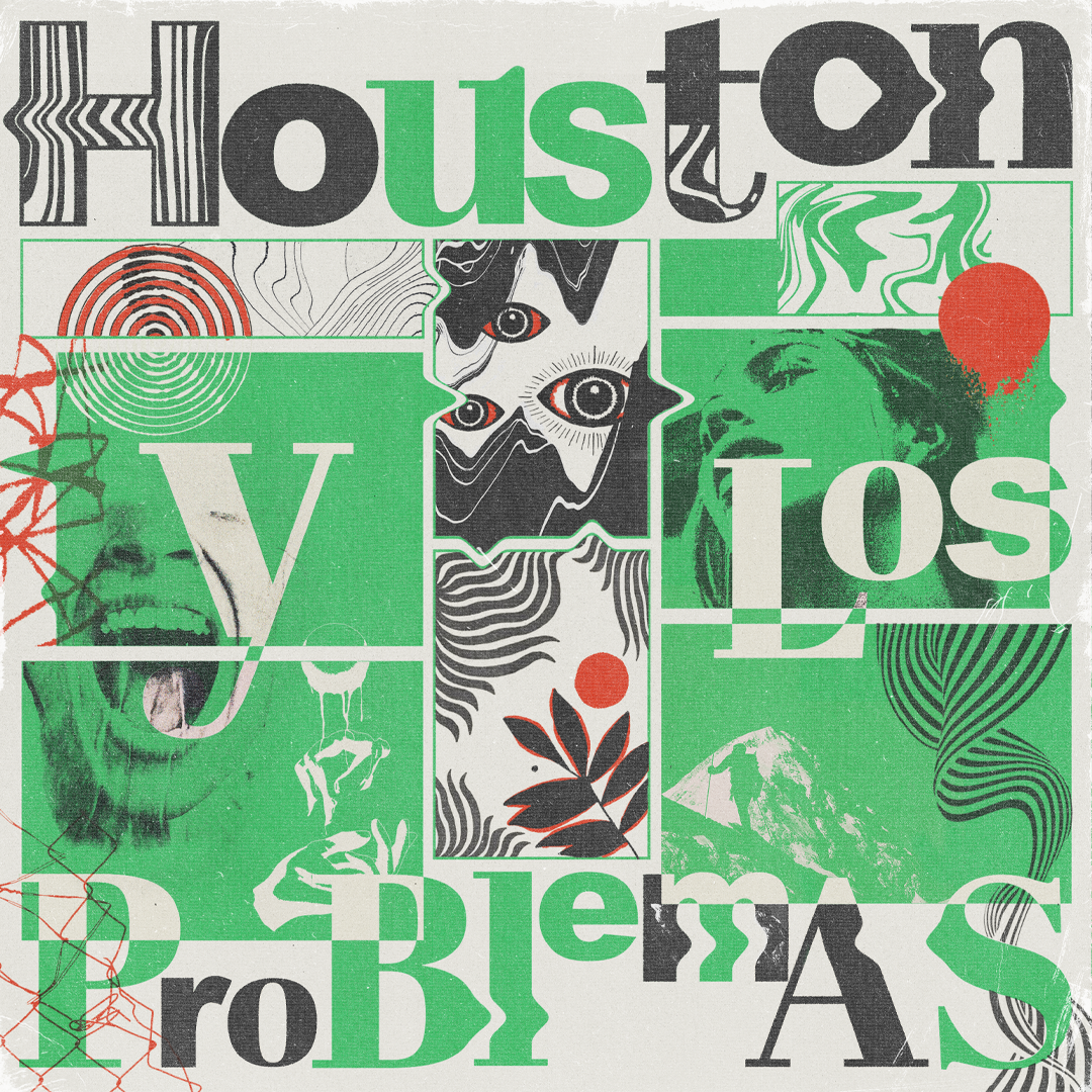 “Houston y los problemas” tapa disco