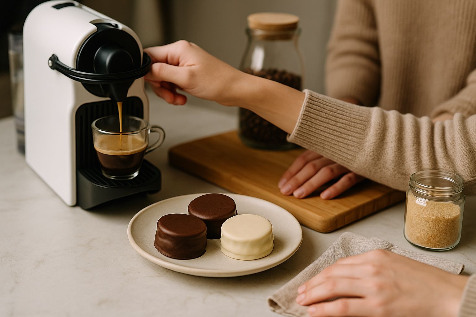 Alfajores y café: la colaboración más dulce del año entre Kapselmaker y Fantoche